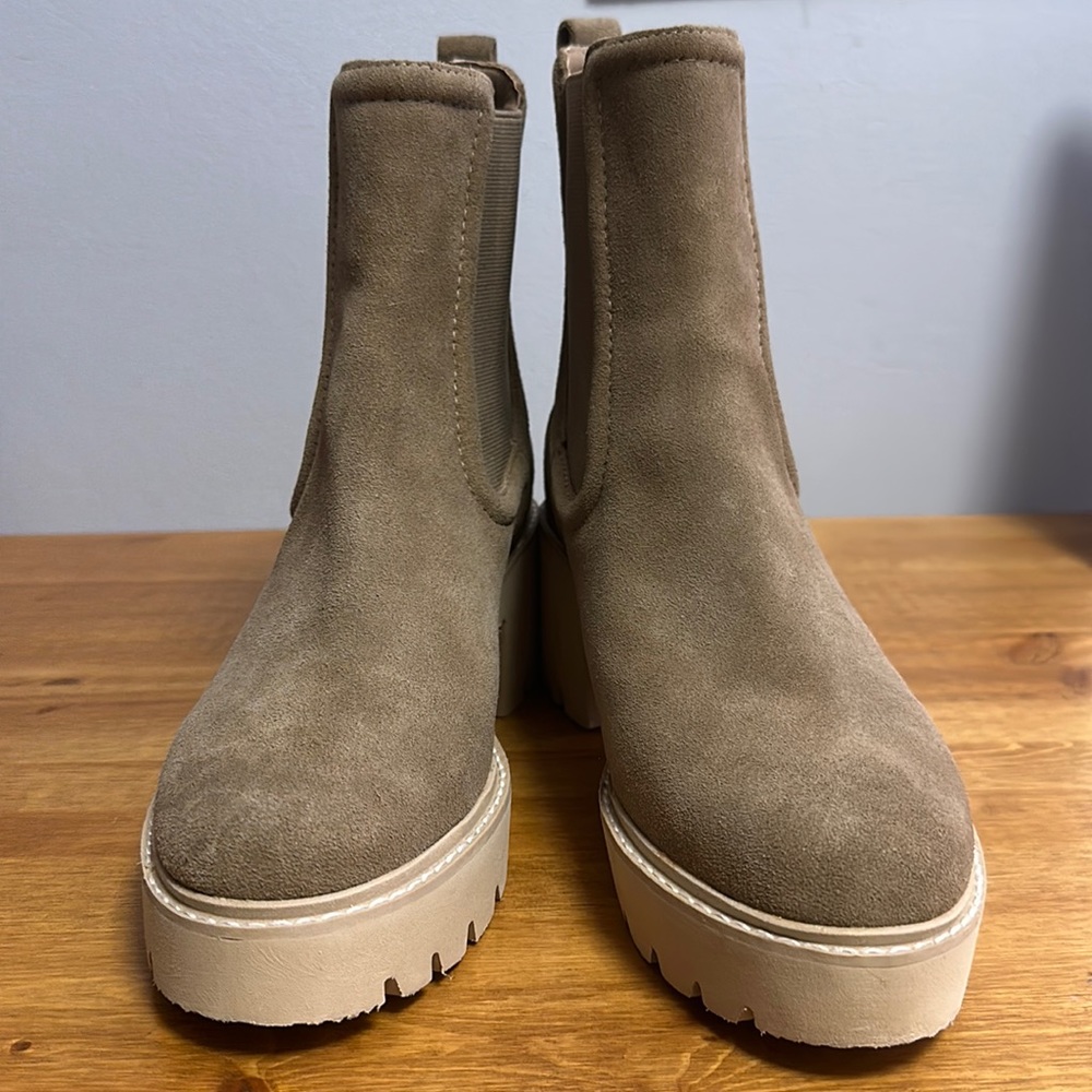Dolce Vita Hawk H2O Booties Mushroom Suede